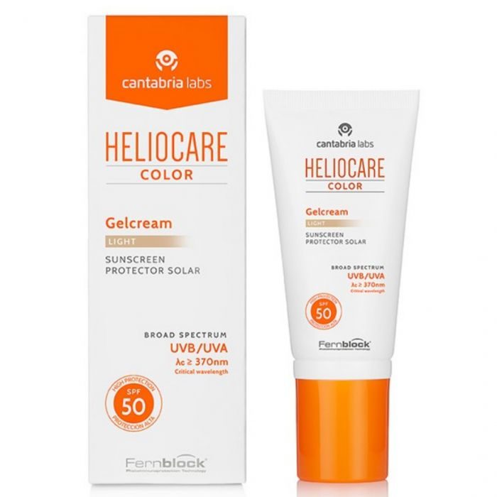 CANTABRIA HELIOCARE Gel cream Color Light SPF 50