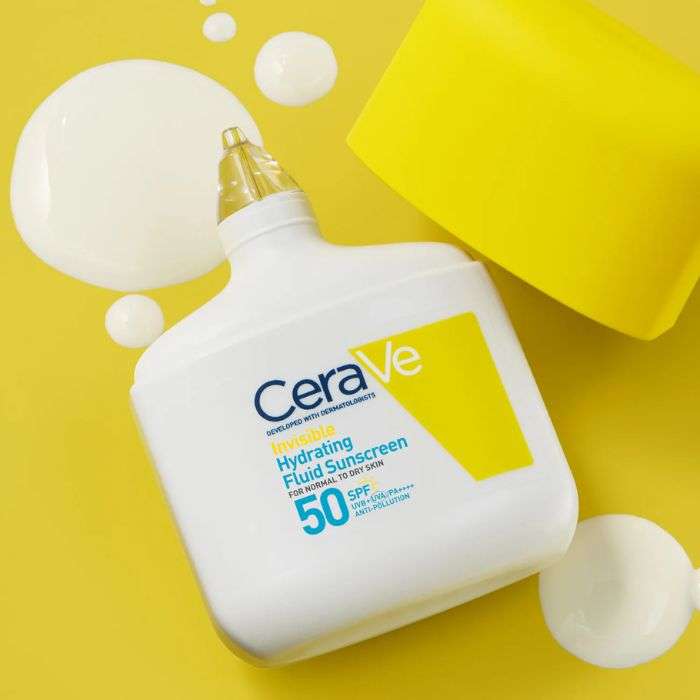 CERAVE ECRAN SOLAIRE SPF 50 FLUIDE INVISIBLE HYDRANTANT 50 ML