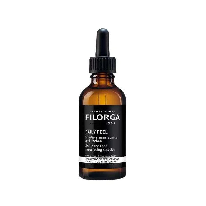 FILORGA DAILY PEEL SOLUTION RESURFACANTE ANTI TACHES 50ML : Le peeling de nuit intensif pour un teint zéro défaut