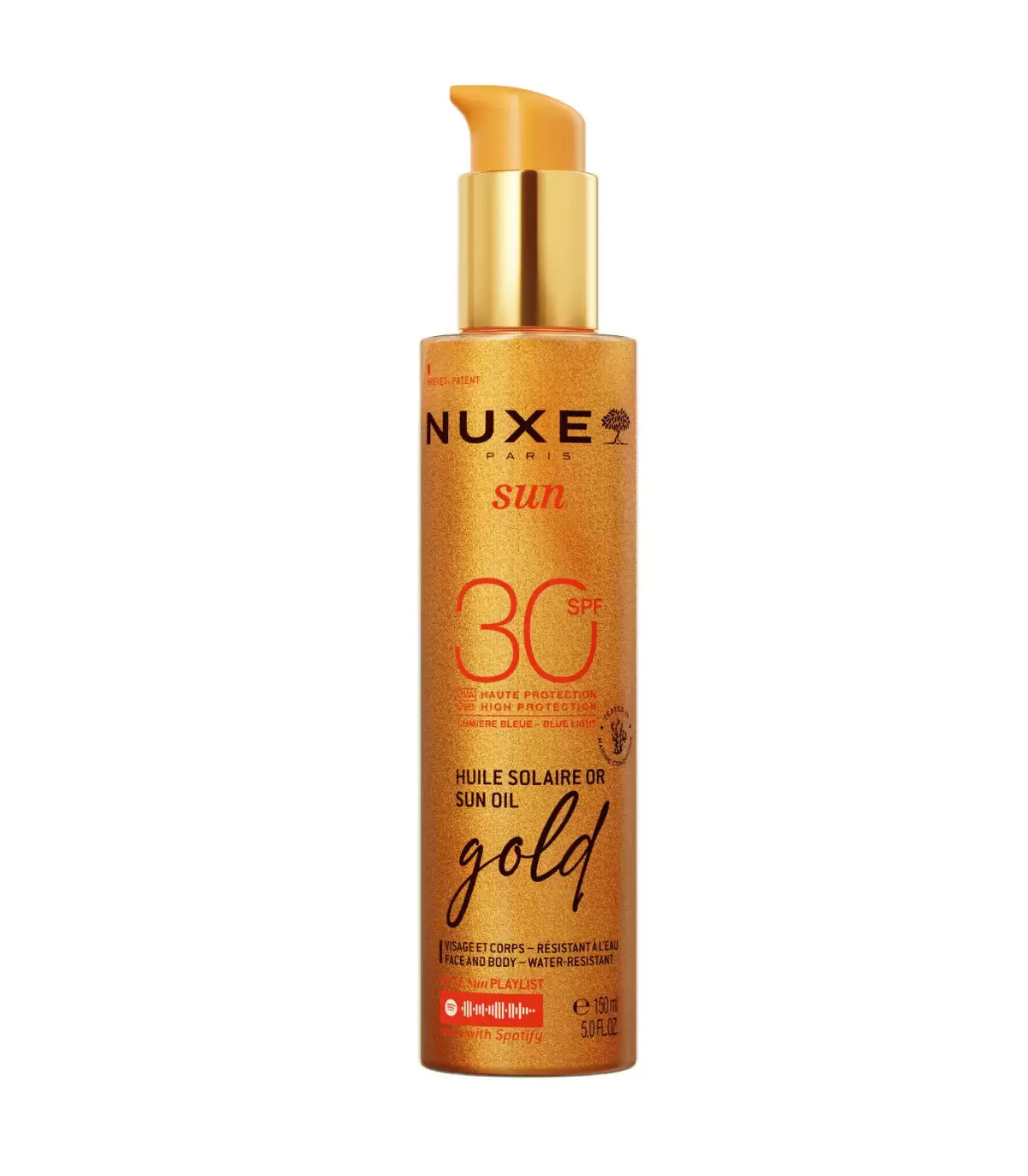 Nuxe Sun Huile Solaire Or SPF 30 – Gold – 150ml