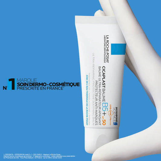 CICAPLAST BAUME B5+ SPF50 BAUME ULTRA-RÉPARATEUR APAISANT ANTI-MARQUES (40ML)