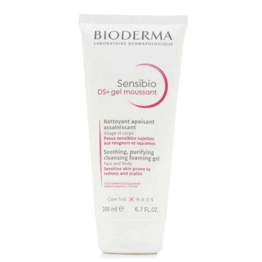 BIODERMA SENSIBIO DS+ GEL MOUSSANT NETTOYANT APAISANT 200 ML VISAGE ET CORPS