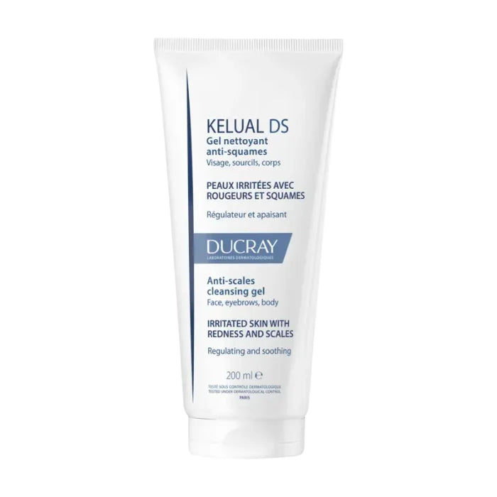 DUCRAY KELUAL DS GEL NETTOYANT ANTI SQUAMES 200 ML