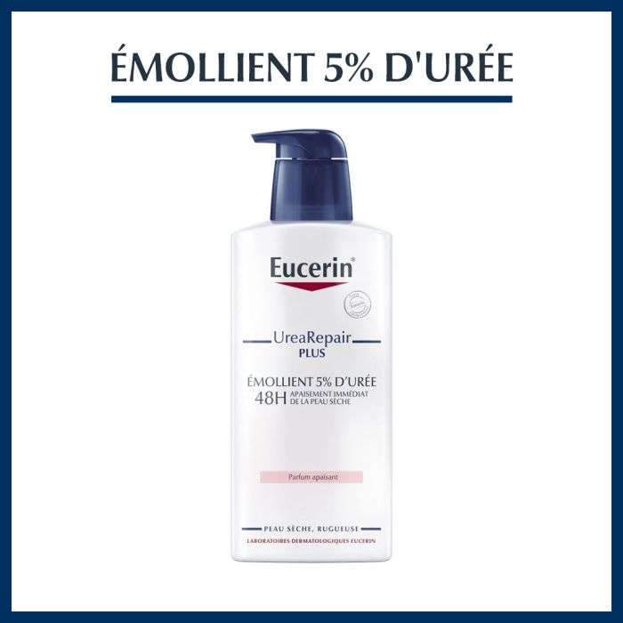 EUCERIN UREA REPAIR EMOLLIENT 5% D’UREE 48H PARFUM APAISANT 250 ML