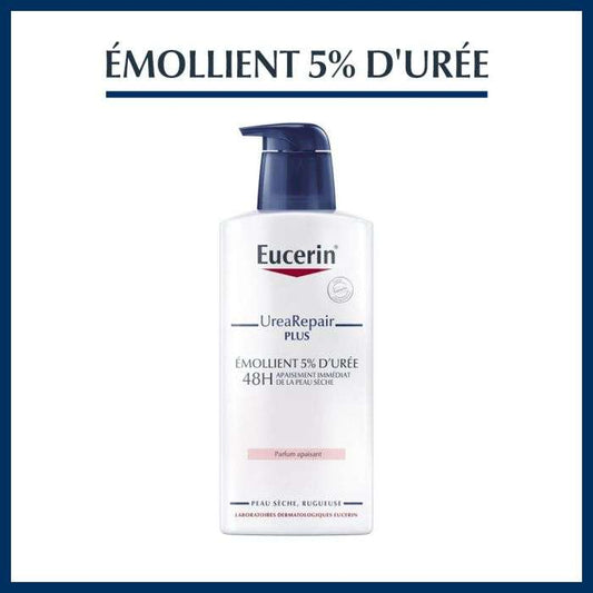 EUCERIN UREA REPAIR EMOLLIENT 5% D’UREE 48H PARFUM APAISANT 250 ML