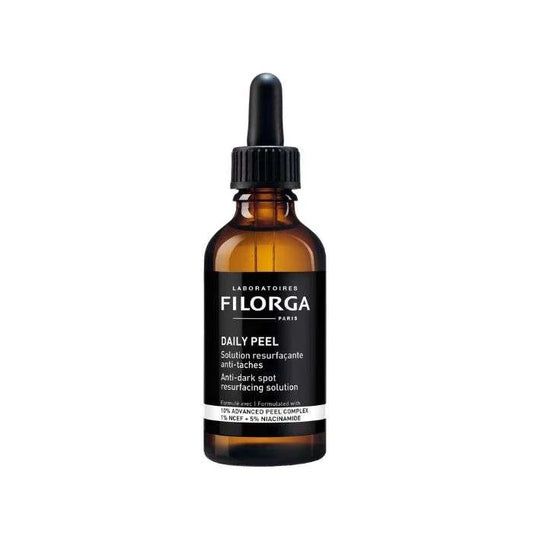FILORGA DAILY PEEL SOLUTION RESURFACANTE ANTI TACHES 50ML : Le peeling de nuit intensif pour un teint zéro défaut