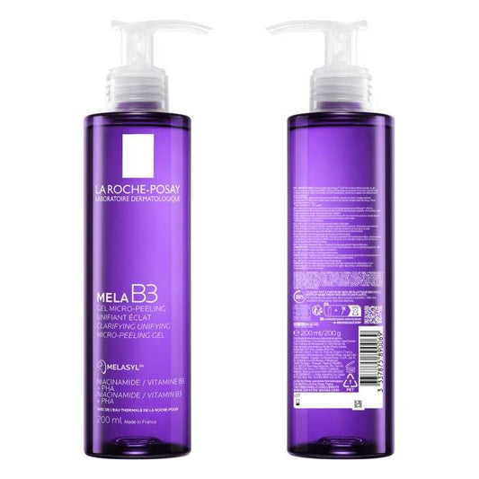 LA ROCHE POSAY MELA B3 GEL MICRO PEELING UNIFIANT ECLAT 200 ML