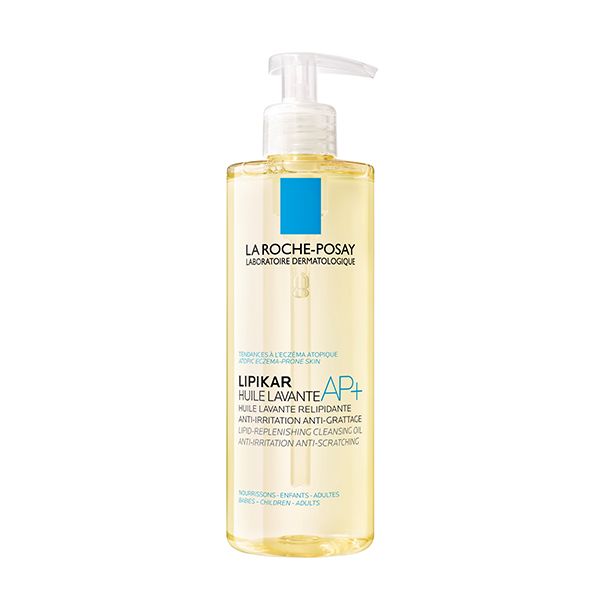 LA ROCHE POSAY LIPIKAR HUILE LAVANTE AP+ PEAU SECHE ET ECZEMA ATOPIQUE | 400ML .