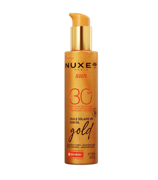 Nuxe Sun Huile Solaire Or SPF 30 – Gold – 150ml