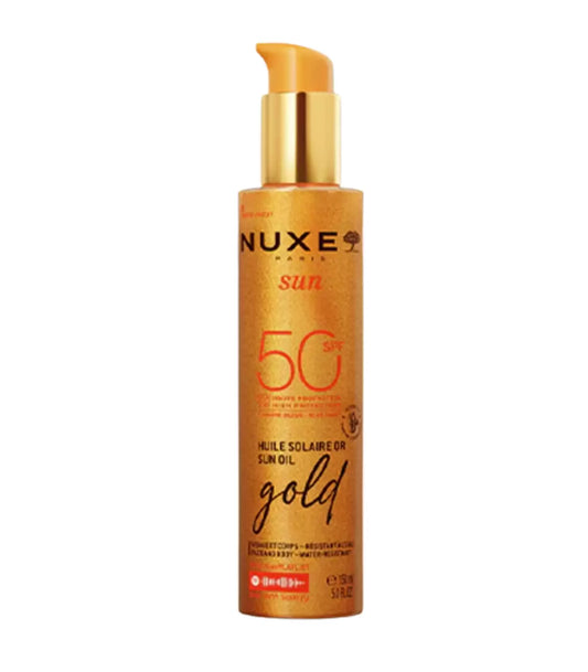 Nuxe Sun Huile Solaire Or SPF 50 – Gold – 150ml