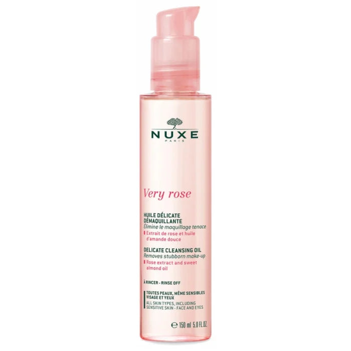 NUXE – Very Rose Huile Délicate Démaquillante – 150ml
