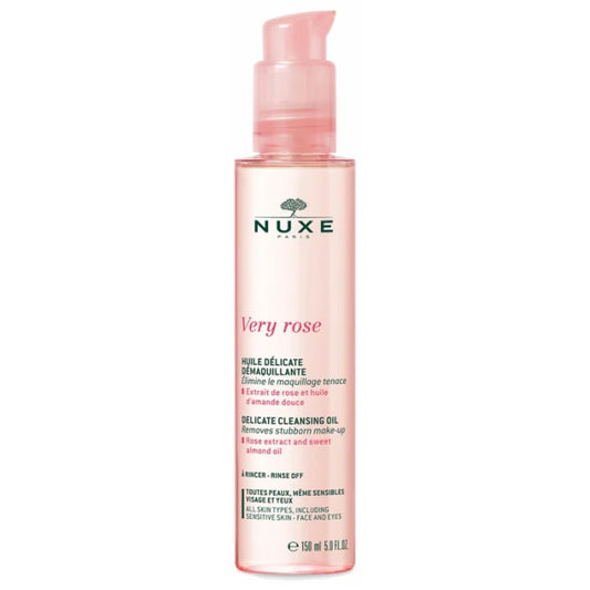 NUXE – Very Rose Huile Délicate Démaquillante – 150ml